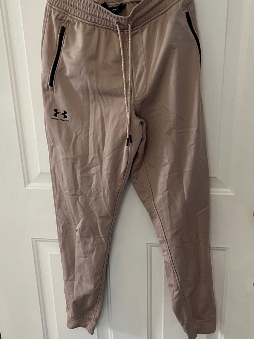 Under Armour Men’s Taupe/Beige Performance Joggers